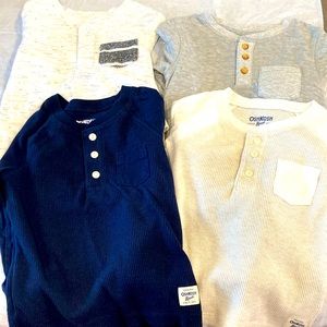Long Sleeve Shirt Bundle 3T OshKosh + Cat and Jack